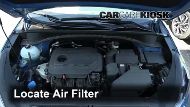 2019 Hyundai Tucson Limited 2.4L 4 Cyl. Filtre à air (moteur) Changement